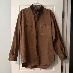 Polo by Ralph Lauren brown shacket